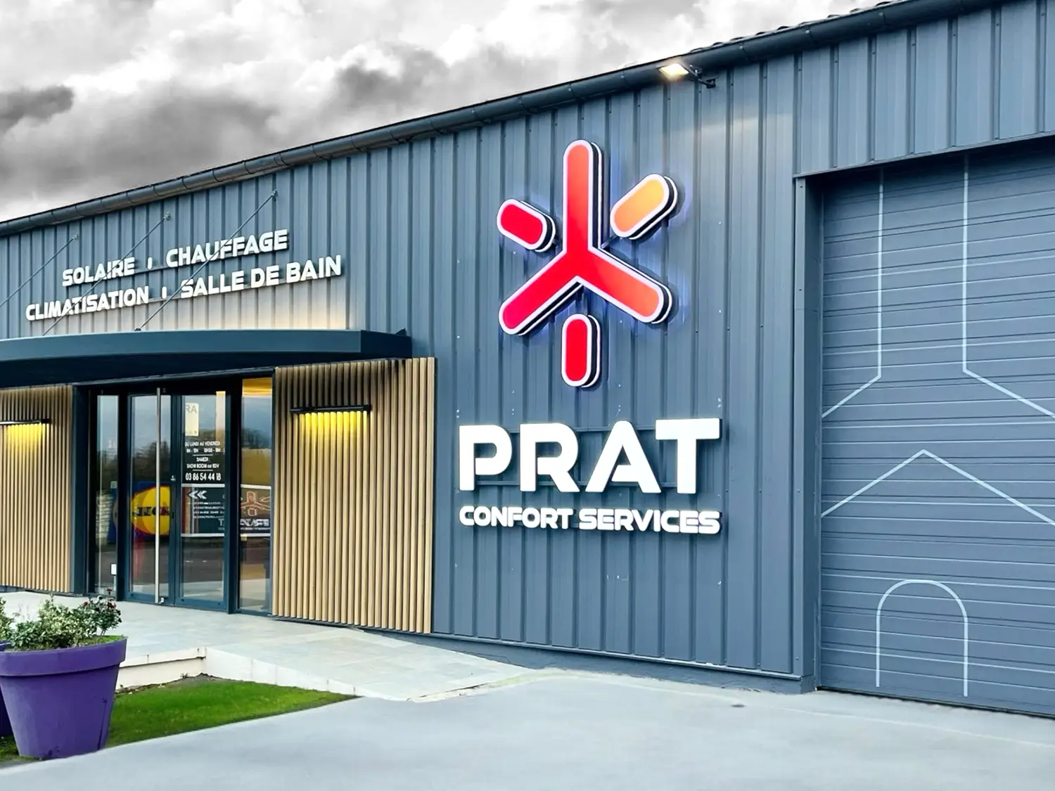 Enseigne Prat Confort Services