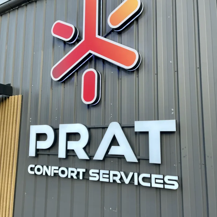 Enseigne Prat Confort Services